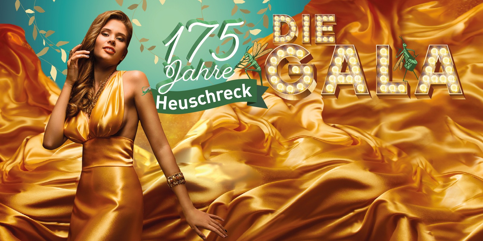 Bühnenbild für die Gala des KG Heuschreck e. V.